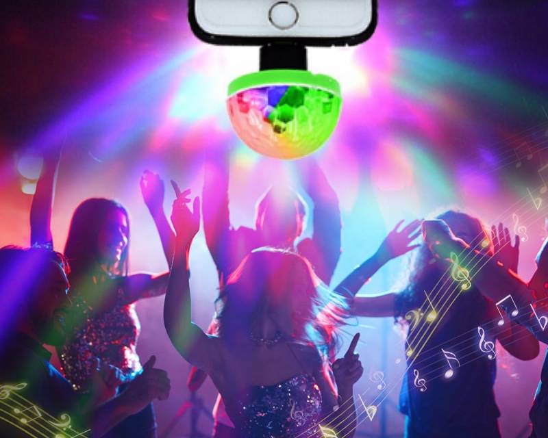 Mini USB Disco Light Best Sellers Car Accessories Plug Type : With Android Adapter|With Apple Adapter|With Type C Adapter Mini USB Disco Light Best Sellers Car Accessories Plug Type : With Android Adapter|With Apple Adapter|With Type C Adapter