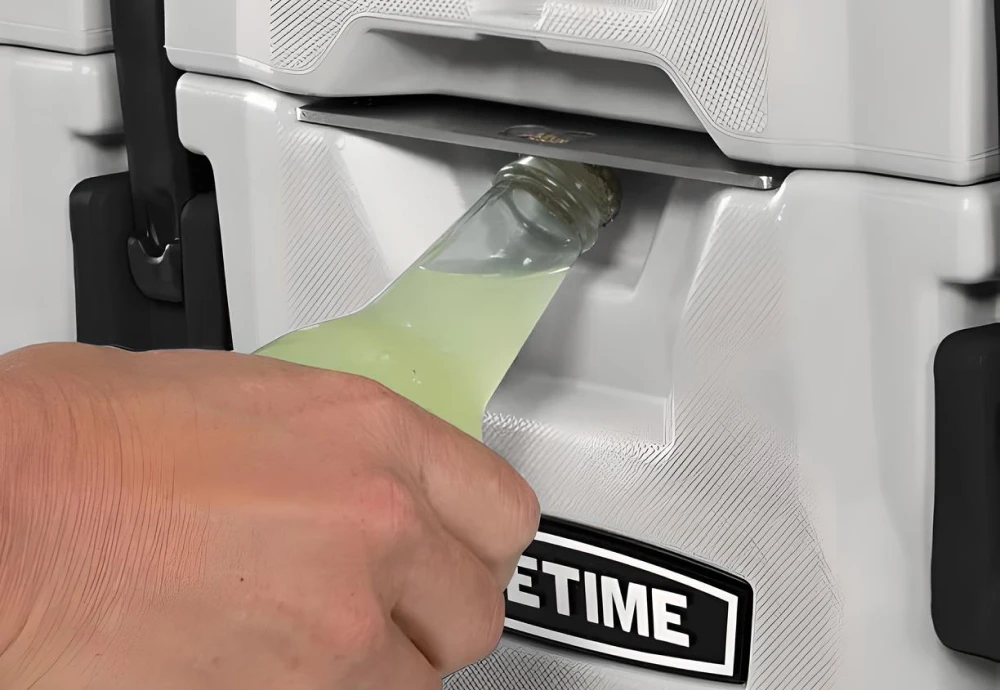 outdoor beer cooler fridge