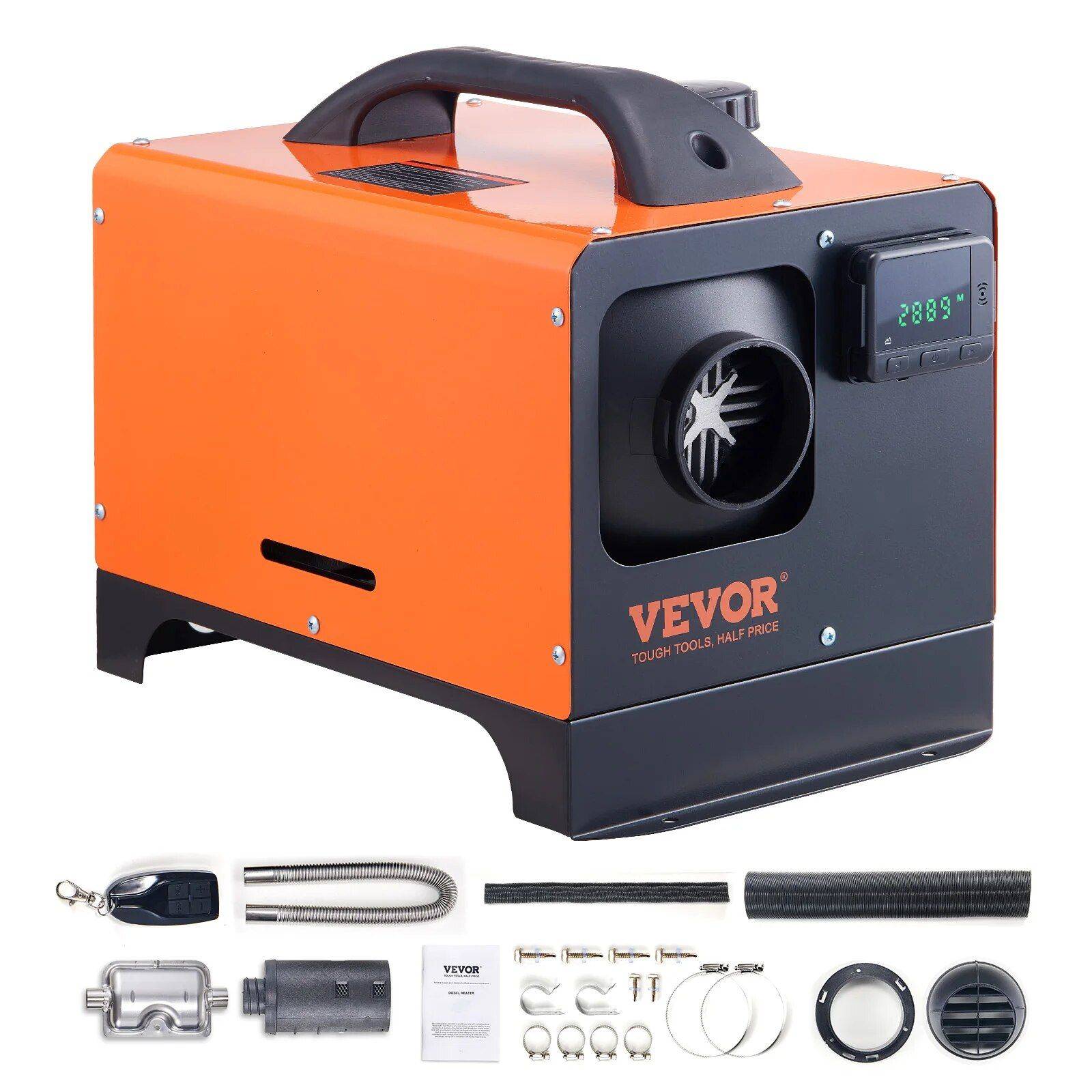 12V Diesel Air Heater 5/8KW with Remote Control and Silencer – Ideal for Car, Truck, Boat, and RV Car Electronics Model : 8KW LCD|5KW LCD 12V Diesel Air Heater 5/8KW with Remote Control and Silencer - Ideal for Car, Truck, Boat, and RV Car Electronics Model : 8KW LCD|5KW LCD