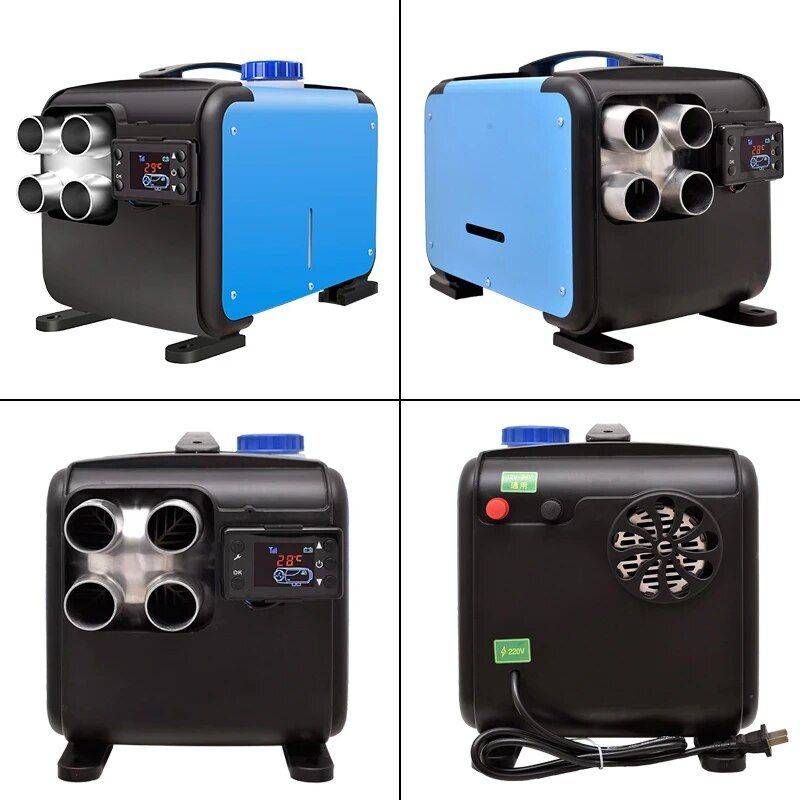 12V/24V/220V 8KW All-in-One Diesel Air Heater for Cars, Buses, RVs – Quiet, Efficient, and Easy to Install Car Electronics Color : Black Blue 12V/24V/220V 8KW All-in-One Diesel Air Heater for Cars, Buses, RVs - Quiet, Efficient, and Easy to Install Car Electronics Color : Black Blue