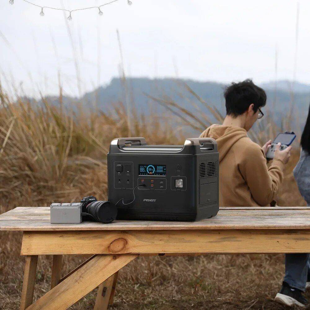 2000W Portable Lithium Battery Power Station – Renewable Energy Storage, Outdoor Camping and Emergency Power Generator Car Electronics Color : Black 2000W Portable Lithium Battery Power Station - Renewable Energy Storage, Outdoor Camping and Emergency Power Generator Car Electronics Color : Black