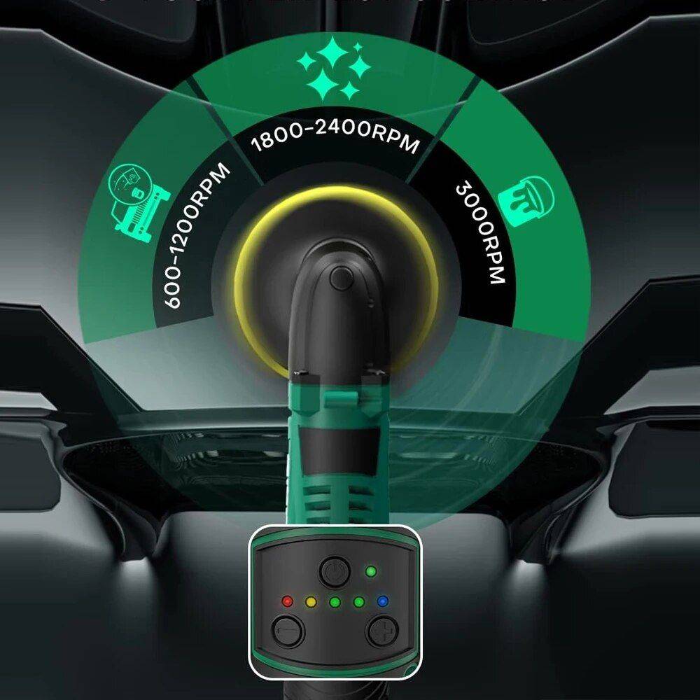 4-Inch Cordless Car Polisher – Wireless Detailing and Scratch Repair Buffer Set with Fast Charger Car Care Type : Polisher set 4-Inch Cordless Car Polisher - Wireless Detailing and Scratch Repair Buffer Set with Fast Charger Car Care Type : Polisher set