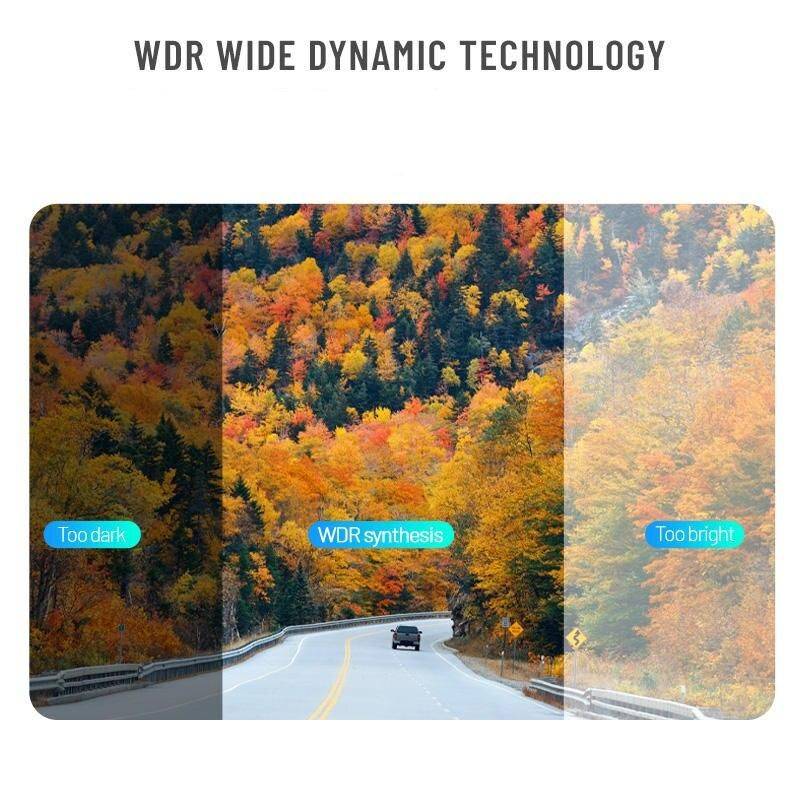 4K Ultra HD Dual Lens Dash Cam with GPS and WiFi Car Electronics Color : Black 4K Ultra HD Dual Lens Dash Cam with GPS and WiFi Car Electronics Color : Black