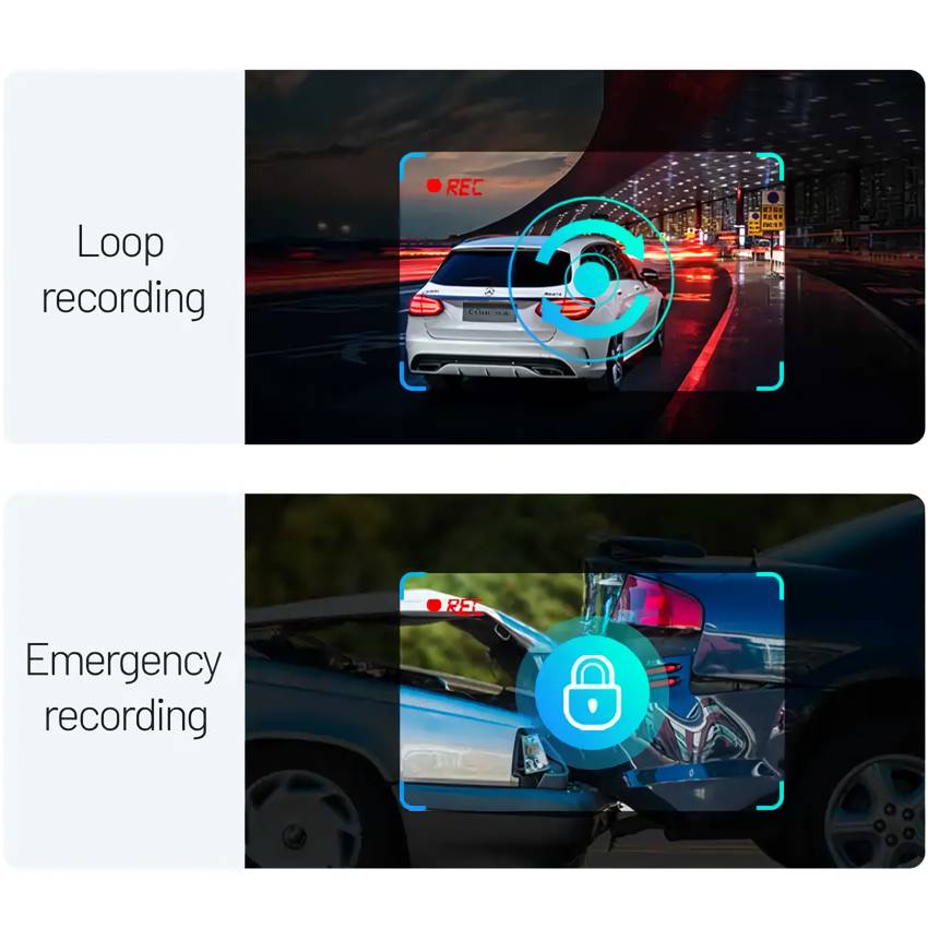 4K Ultra HD Dual Lens Dash Cam with GPS and WiFi Car Electronics Color : Black 4K Ultra HD Dual Lens Dash Cam with GPS and WiFi Car Electronics Color : Black