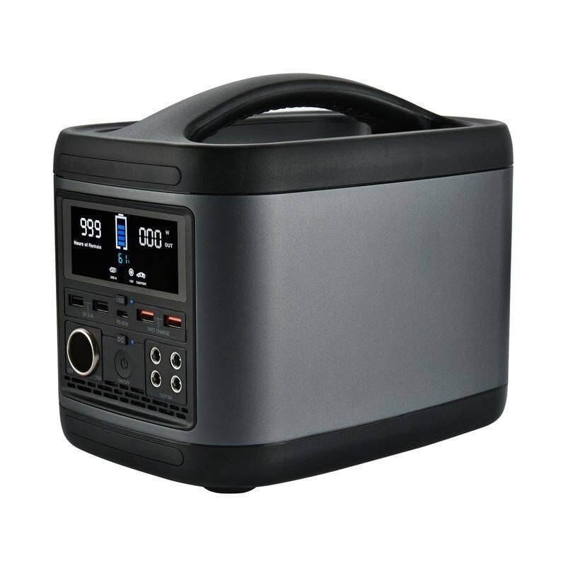 500W High-Capacity Portable Power Bank with AC/DC, USB, and Solar Charging Options Car Electronics 500W High-Capacity Portable Power Bank with AC/DC, USB, and Solar Charging Options Car Electronics