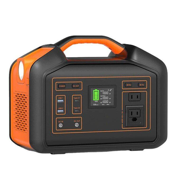 500W Portable Power Station with AC/DC Output, Type-C, USB Charging, and Car Jump Start Capability Car Electronics Color : Black 500W Portable Power Station with AC/DC Output, Type-C, USB Charging, and Car Jump Start Capability Car Electronics Color : Black