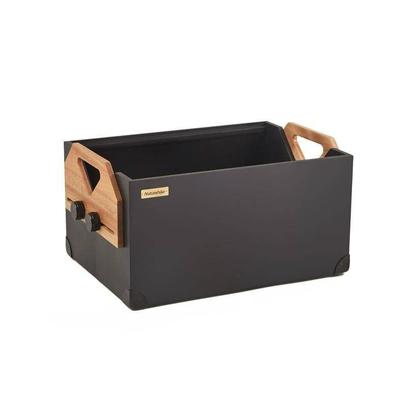 50L Large Capacity Multifunctional Wooden Storage Box – Ideal for Camping and Home Storage Road Trip Accessories Color : Wood – 50L|Black – 50L 50L Large Capacity Multifunctional Wooden Storage Box - Ideal for Camping and Home Storage Road Trip Accessories Color : Wood - 50L|Black - 50L