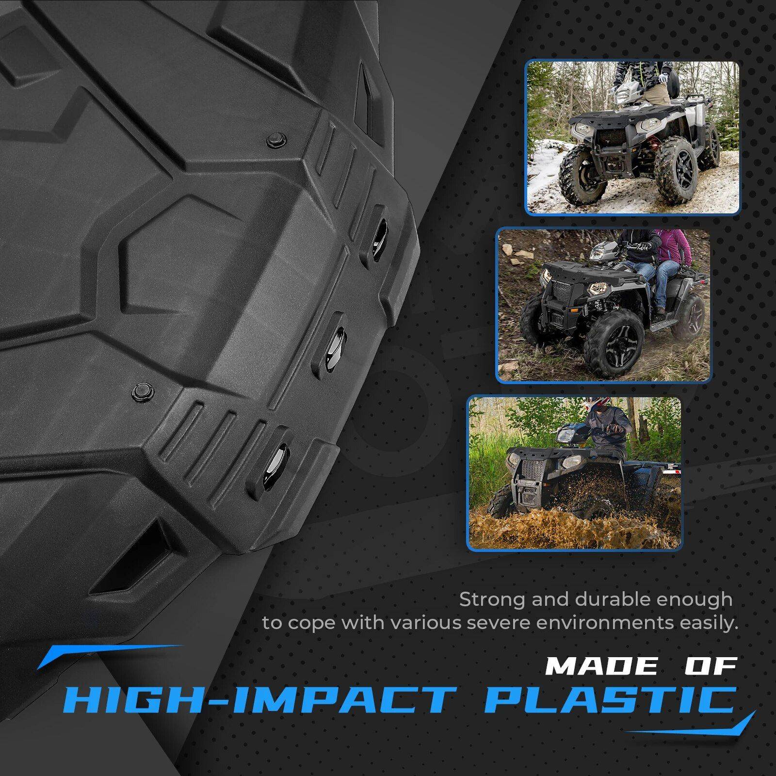 ATV Front Rack Lid Storage Cover Motorcycle & ATV Gear ATV Front Rack Lid Storage Cover Motorcycle & ATV Gear