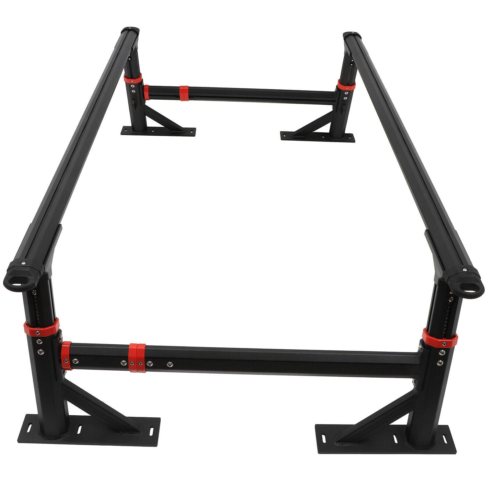 Adjustable Multifunctional Aluminum Roll Bar & Rack for Pickup Trucks Car Storage & Organization Size : S|M Adjustable Multifunctional Aluminum Roll Bar & Rack for Pickup Trucks Car Storage & Organization Size : S|M