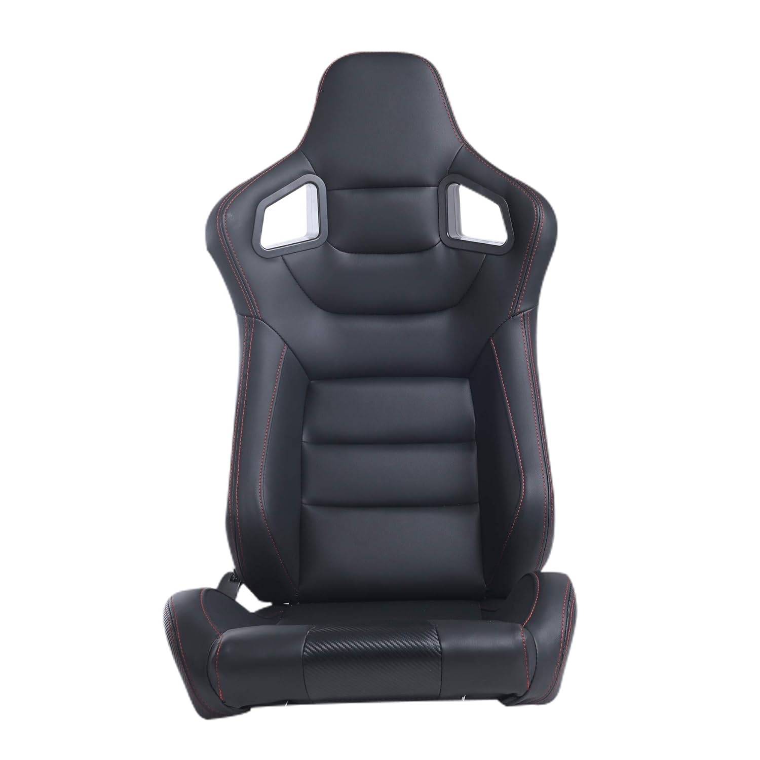 Adjustable Sport Racing Seat – Reclinable PVC Leather Car Seat with Slides Interior Accessories Model : Left Hand Side-BK|Right Hand Side-BK|Left Hand Side-YL|Right Hand Side-YL Adjustable Sport Racing Seat - Reclinable PVC Leather Car Seat with Slides Interior Accessories Model : Left Hand Side-BK|Right Hand Side-BK|Left Hand Side-YL|Right Hand Side-YL