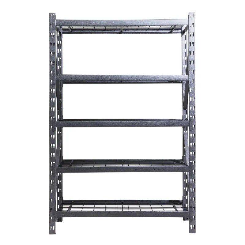 Heavy Duty 5-Shelf Metal Rack with Wire Decking – Versatile Garage and Storage Solution Car Storage & Organization Color : Black Heavy Duty 5-Shelf Metal Rack with Wire Decking - Versatile Garage and Storage Solution Car Storage & Organization Color : Black