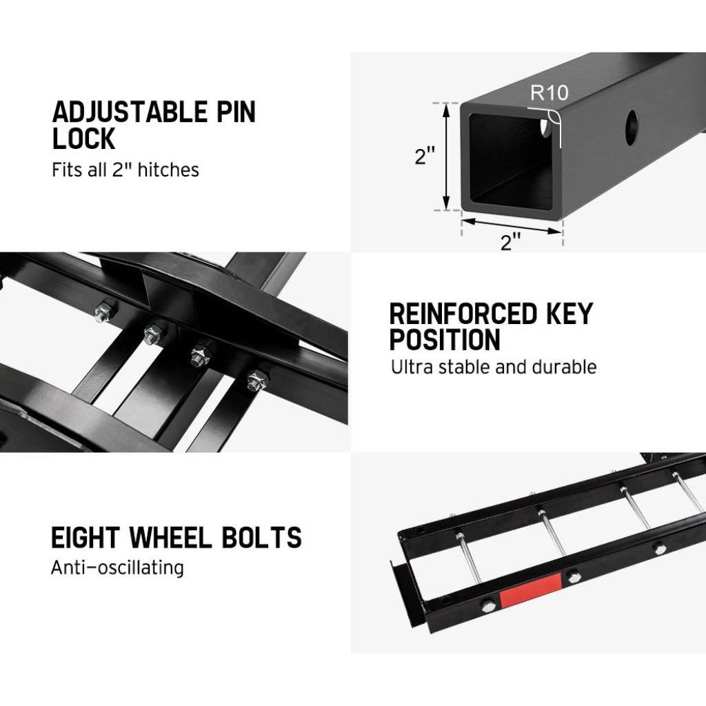 Heavy-Duty Portable SUV Bike & Motorcycle Rack – Off-Road Tail Carrier Car Storage & Organization Model : Basic Fund Heavy-Duty Portable SUV Bike & Motorcycle Rack - Off-Road Tail Carrier Car Storage & Organization Model : Basic Fund