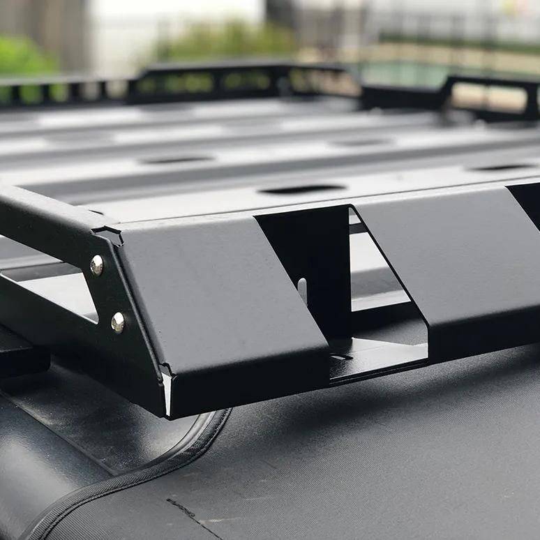 Heavy-Duty Steel Roof Rack Cargo Basket with Dual Side Ladders for Jeep Wrangler JK JL 2007-2022 Car Storage & Organization Heavy-Duty Steel Roof Rack Cargo Basket with Dual Side Ladders for Jeep Wrangler JK JL 2007-2022 Car Storage & Organization