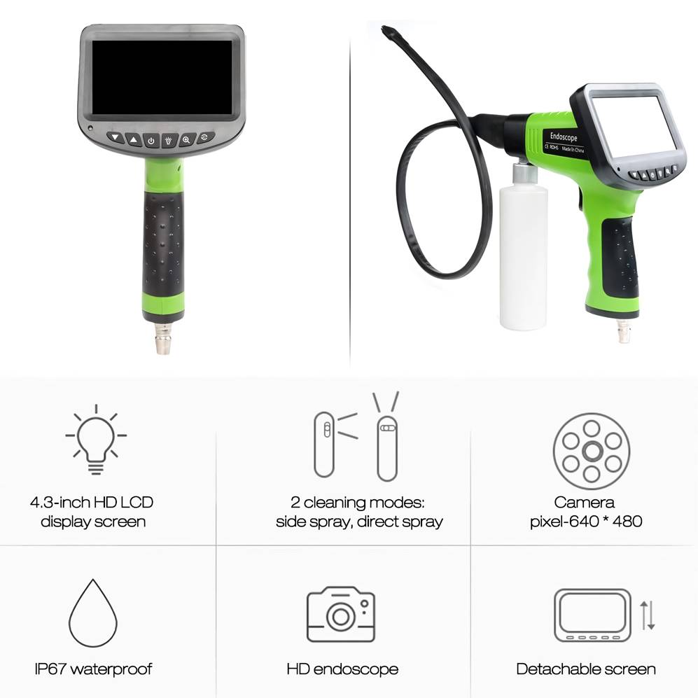 High-Definition Car Air Conditioner Cleaning Gun with Visual Endoscope Car Care High-Definition Car Air Conditioner Cleaning Gun with Visual Endoscope Car Care