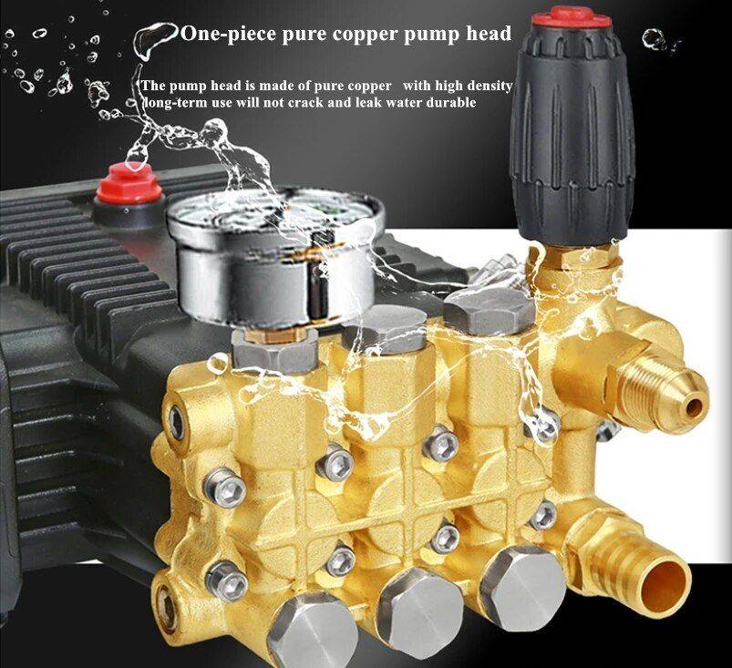 High-Pressure Car Wash Equipment: Industrial-Grade Mobile Pump Set Car Care High-Pressure Car Wash Equipment: Industrial-Grade Mobile Pump Set Car Care