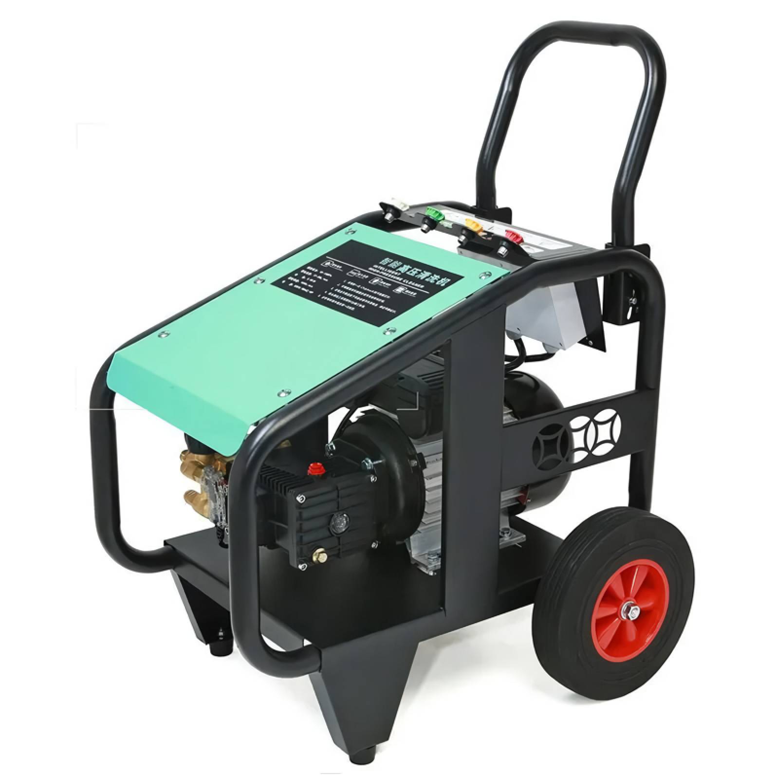 High-Pressure Car Wash Equipment: Industrial-Grade Mobile Pump Set Car Care High-Pressure Car Wash Equipment: Industrial-Grade Mobile Pump Set Car Care