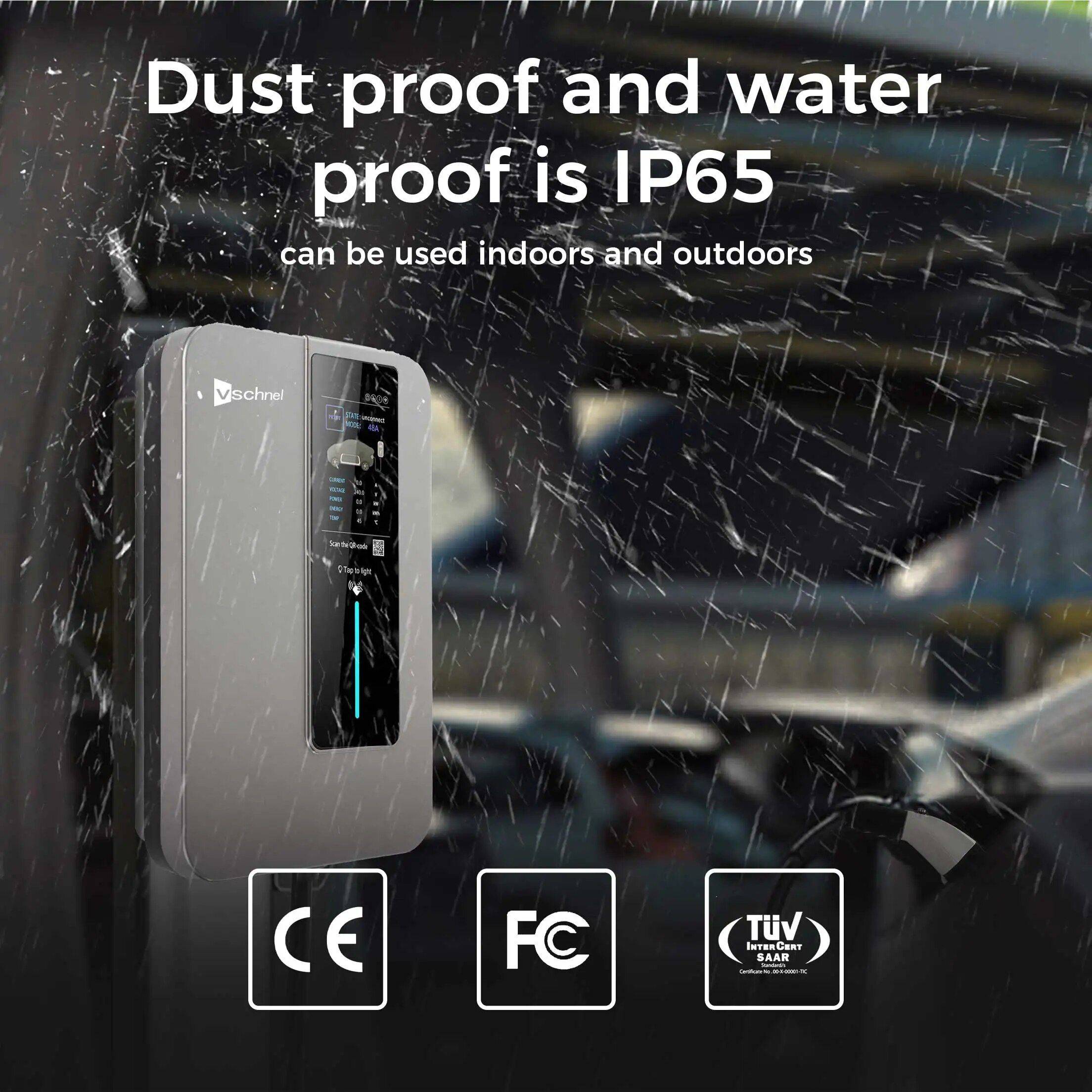 High-Speed 48A EV Wallbox Charger with RFID and App Control – 220V, 11.5KW, Type1, 7.5M Cable Car Electronics Model : 11.5KW WALLBOX High-Speed 48A EV Wallbox Charger with RFID and App Control - 220V, 11.5KW, Type1, 7.5M Cable Car Electronics Model : 11.5KW WALLBOX