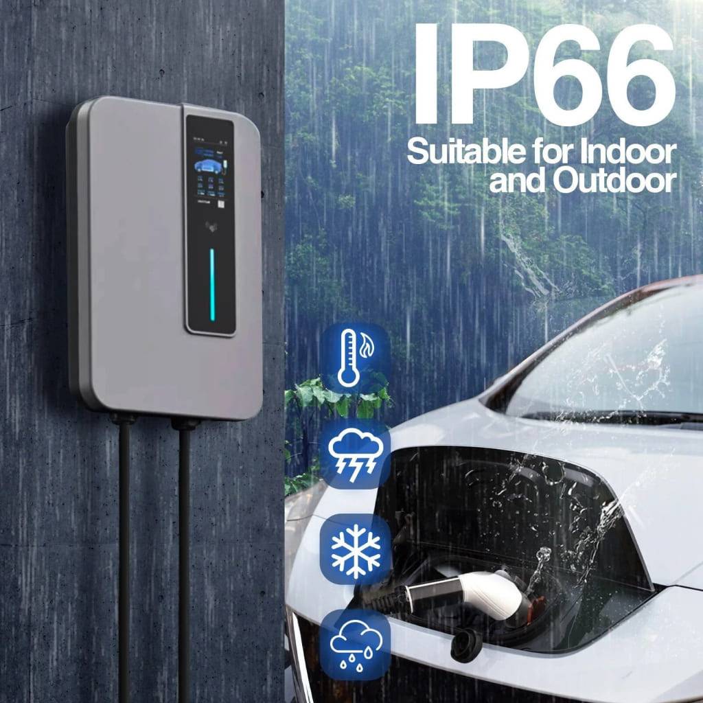 High-Speed 48A EV Wallbox Charger with RFID and App Control – 220V, 11.5KW, Type1, 7.5M Cable Car Electronics Model : 11.5KW WALLBOX High-Speed 48A EV Wallbox Charger with RFID and App Control - 220V, 11.5KW, Type1, 7.5M Cable Car Electronics Model : 11.5KW WALLBOX