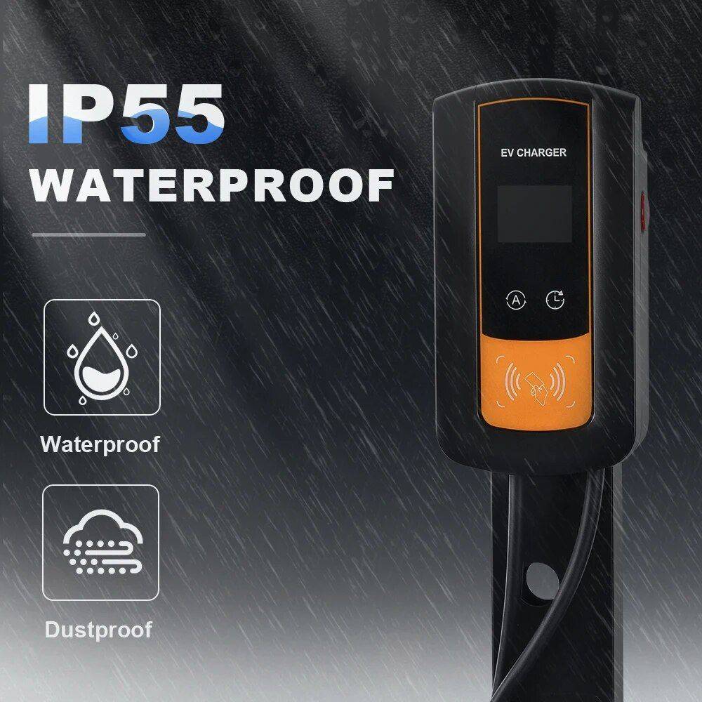 High-Speed 7KW/11KW/22KW Type 2 EV Charger with Smart APP Control and Multiple Safety Features Car Electronics Model : 7KW Black|7KW Yellow|11KW Black|11KW Yellow|22KW Black|22KW Yellow High-Speed 7KW/11KW/22KW Type 2 EV Charger with Smart APP Control and Multiple Safety Features Car Electronics Model : 7KW Black|7KW Yellow|11KW Black|11KW Yellow|22KW Black|22KW Yellow