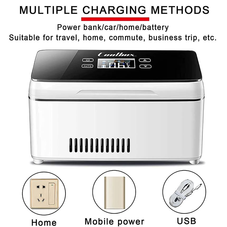 Portable Insulin and Medicine Cooler Road Trip Accessories Color : White Portable Insulin and Medicine Cooler Road Trip Accessories Color : White