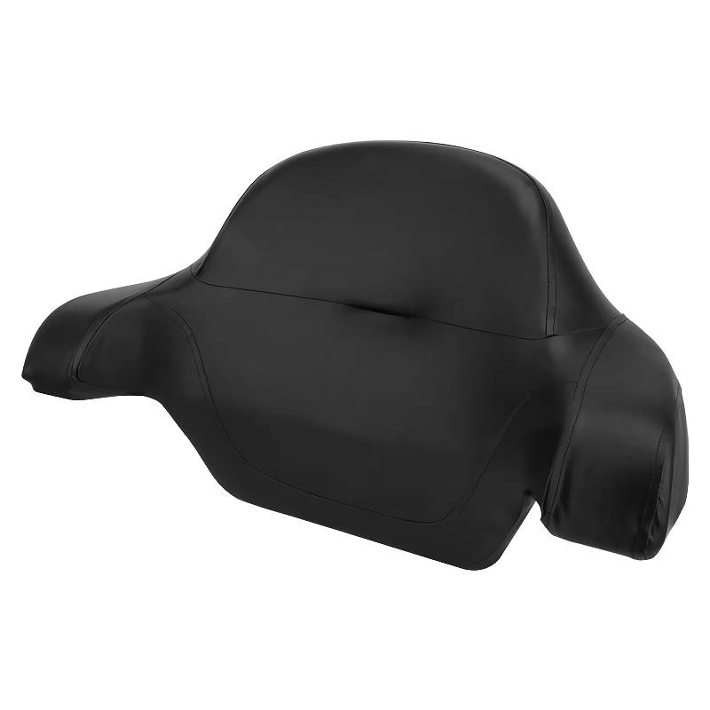 Premium Black Motorcycle Trunk with Backrest and Rack Motorcycle & ATV Gear Premium Black Motorcycle Trunk with Backrest and Rack Motorcycle & ATV Gear