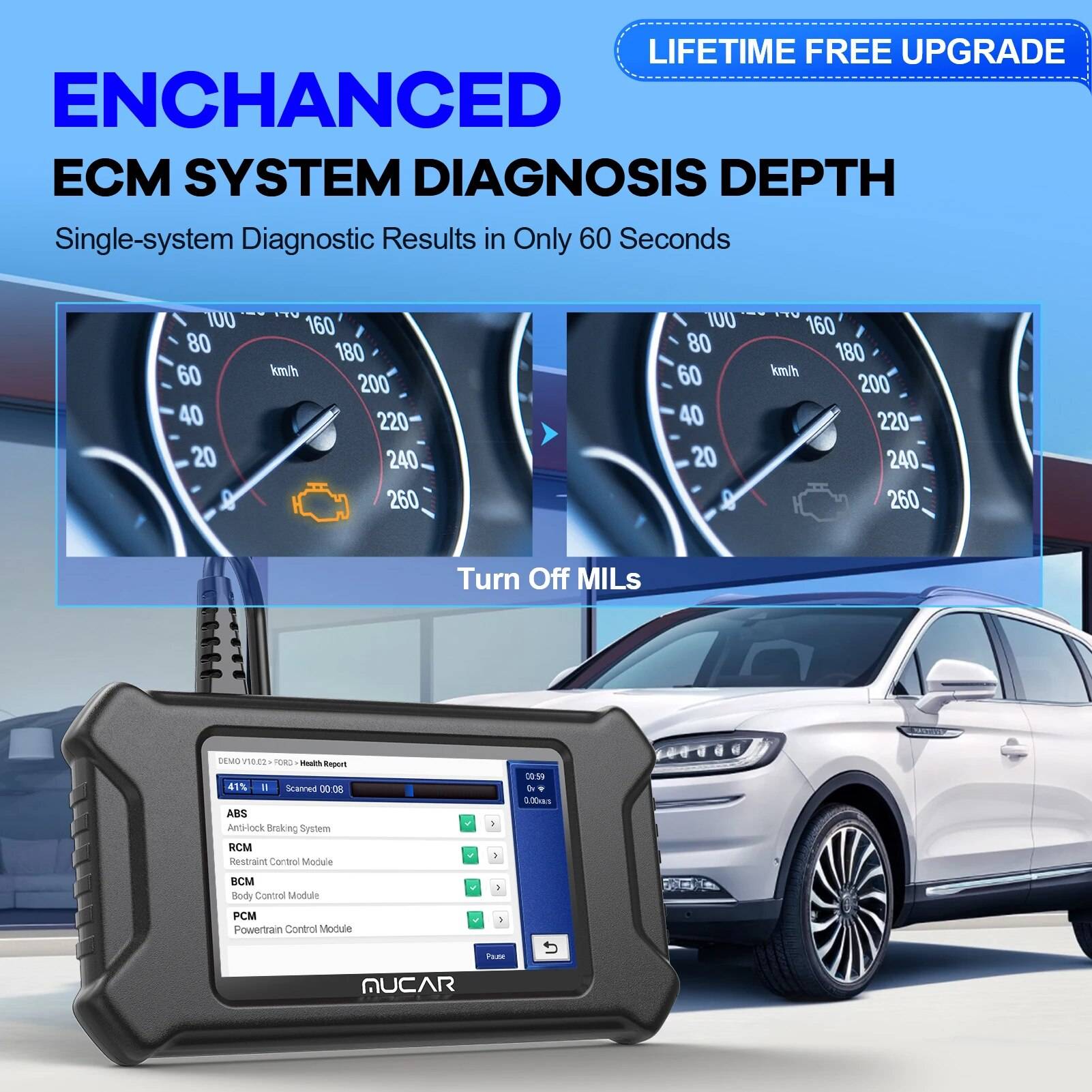 Professional OBD2 Scanner with 28 Reset Services and Lifetime Updates Car Care Car Electronics Professional OBD2 Scanner with 28 Reset Services and Lifetime Updates Car Care Car Electronics