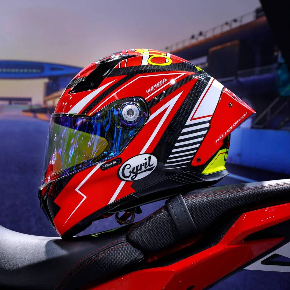 Ultra-Light Carbon Fiber Full Face Motorcycle Helmet – DOT & ECE Approved, Unisex Racing Design Motorcycle & ATV Gear Design : 1|2|3|4|5|6|7 Ultra-Light Carbon Fiber Full Face Motorcycle Helmet - DOT & ECE Approved, Unisex Racing Design Motorcycle & ATV Gear Design : 1|2|3|4|5|6|7