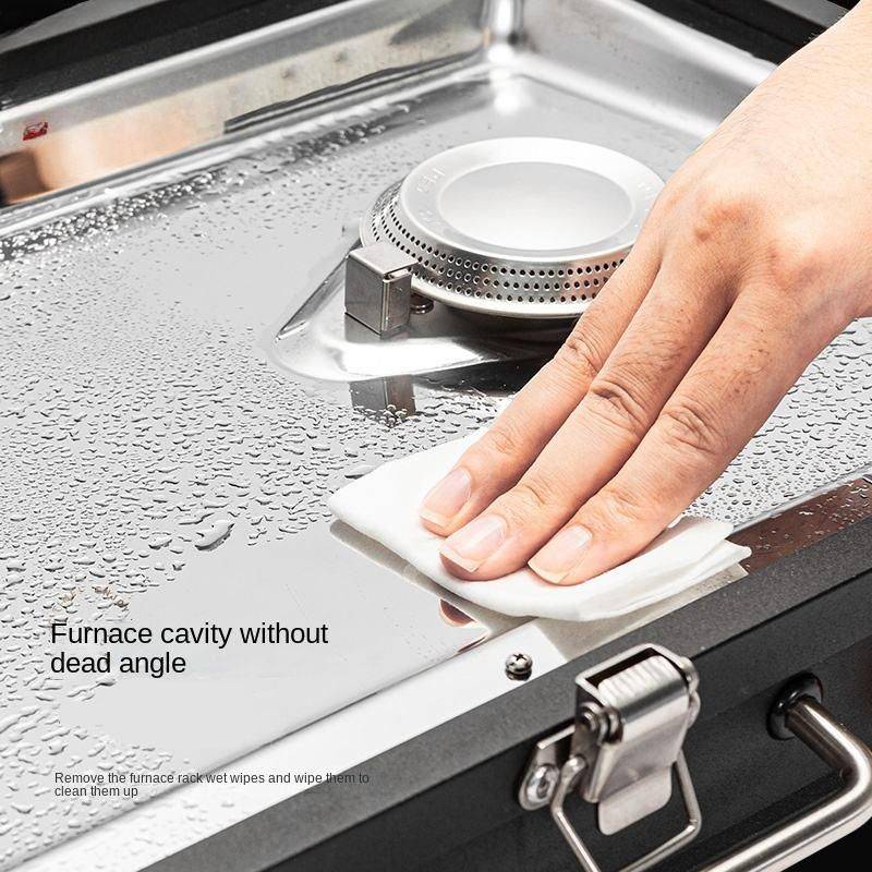 Ultra-Light, Portable Gas Stove for Camping and Outdoor Cooking Road Trip Accessories Color : Black Ultra-Light, Portable Gas Stove for Camping and Outdoor Cooking Road Trip Accessories Color : Black