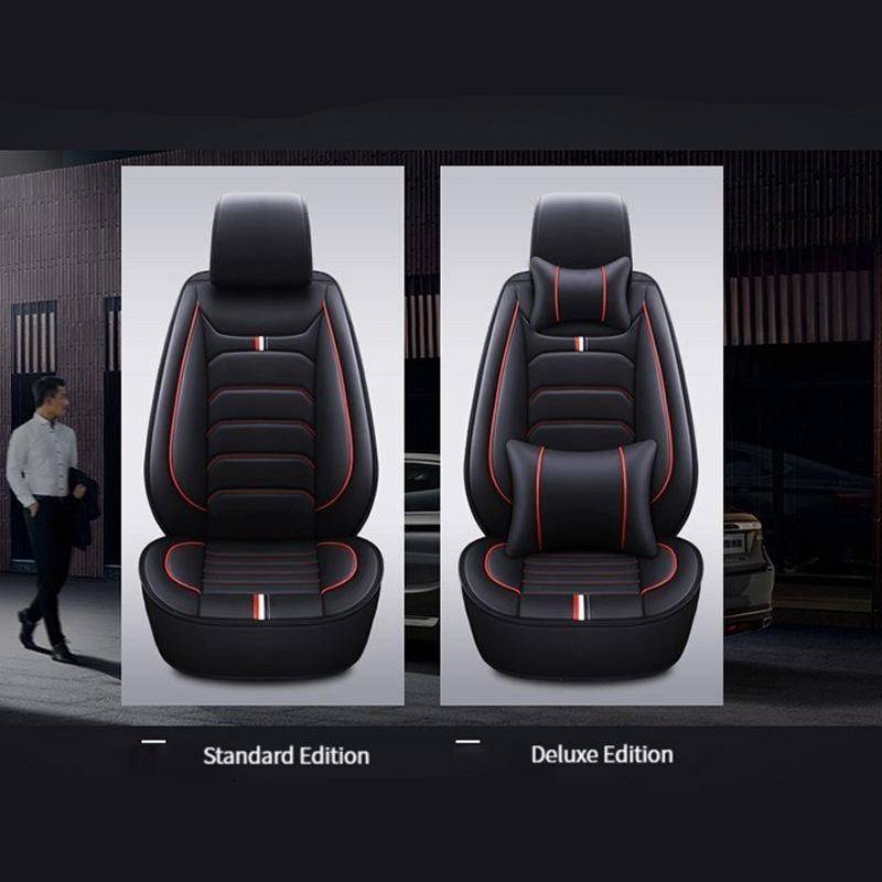 Universal Fit 5D Luxury Leather Car Seat Covers Interior Accessories Color : Coffee|Black White|Black Red|Black Blue|Beige|Black White with Pillow|Black Blue with Pillow|Black Red with Pillow|Beige with Pillow|Coffee with Pillow Universal Fit 5D Luxury Leather Car Seat Covers Interior Accessories Color : Coffee|Black White|Black Red|Black Blue|Beige|Black White with Pillow|Black Blue with Pillow|Black Red with Pillow|Beige with Pillow|Coffee with Pillow