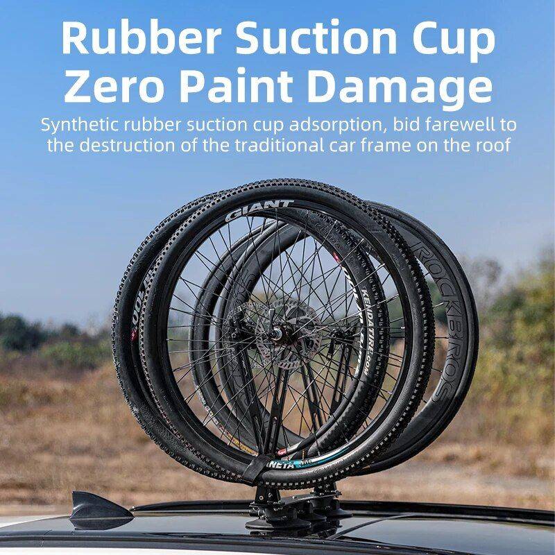 Universal Quick Hub Install Bike Carrier – Suction Cup Wheel Frame for MTB and Road Bicycles Car Storage & Organization Model : For one wheel|For four wheels|For six wheels Universal Quick Hub Install Bike Carrier - Suction Cup Wheel Frame for MTB and Road Bicycles Car Storage & Organization Model : For one wheel|For four wheels|For six wheels