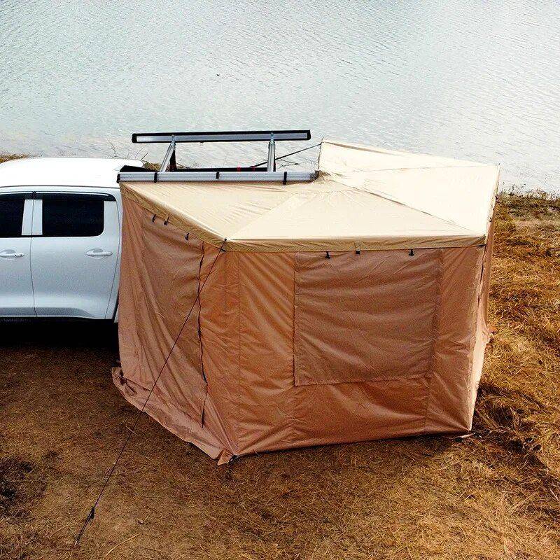 Versatile 270° Waterproof Car Tent Awning Road Trip Accessories Size : 2m (78.7in)|2.5m (98.4in) Versatile 270° Waterproof Car Tent Awning Road Trip Accessories Size : 2m (78.7in)|2.5m (98.4in)