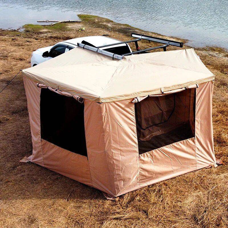 Versatile 270° Waterproof Car Tent Awning Road Trip Accessories Size : 2m (78.7in)|2.5m (98.4in) Versatile 270° Waterproof Car Tent Awning Road Trip Accessories Size : 2m (78.7in)|2.5m (98.4in)