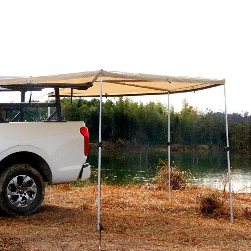Versatile 270° Waterproof Car Tent Awning Road Trip Accessories Size : 2m (78.7in)|2.5m (98.4in) Versatile 270° Waterproof Car Tent Awning Road Trip Accessories Size : 2m (78.7in)|2.5m (98.4in)