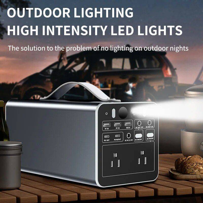 Versatile 300W/500W Portable Power Station – Emergency Rechargeable Generator with QC3.0, Dual Voltage 110V/220V Car Electronics Versatile 300W/500W Portable Power Station - Emergency Rechargeable Generator with QC3.0, Dual Voltage 110V/220V Car Electronics