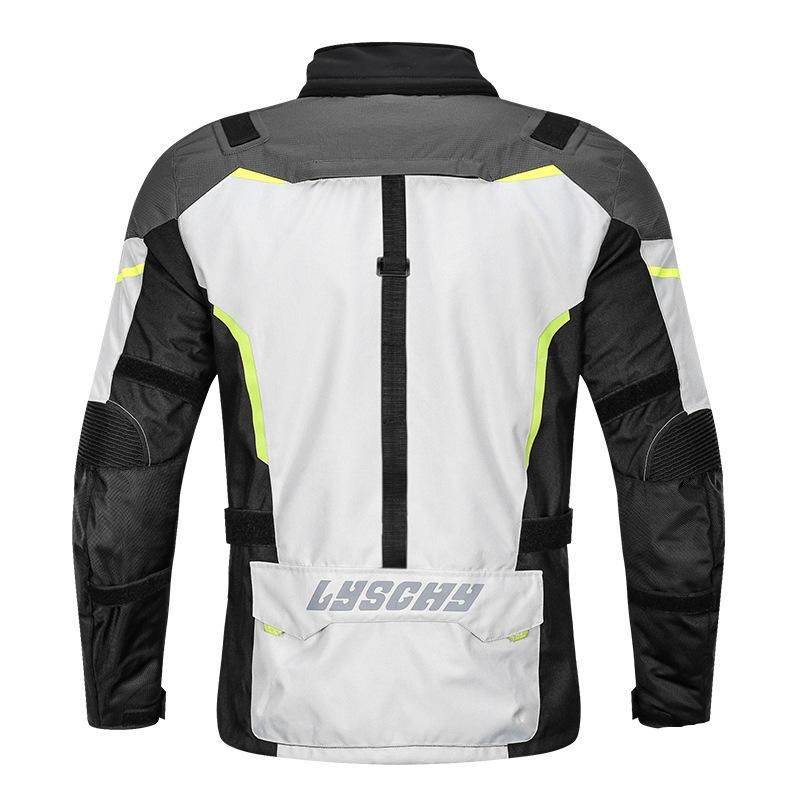 Versatile All-Season Motorcycle Jacket & Pant Suit Motorcycle & ATV Gear Color : Gray |Black Versatile All-Season Motorcycle Jacket & Pant Suit Motorcycle & ATV Gear Color : Gray |Black