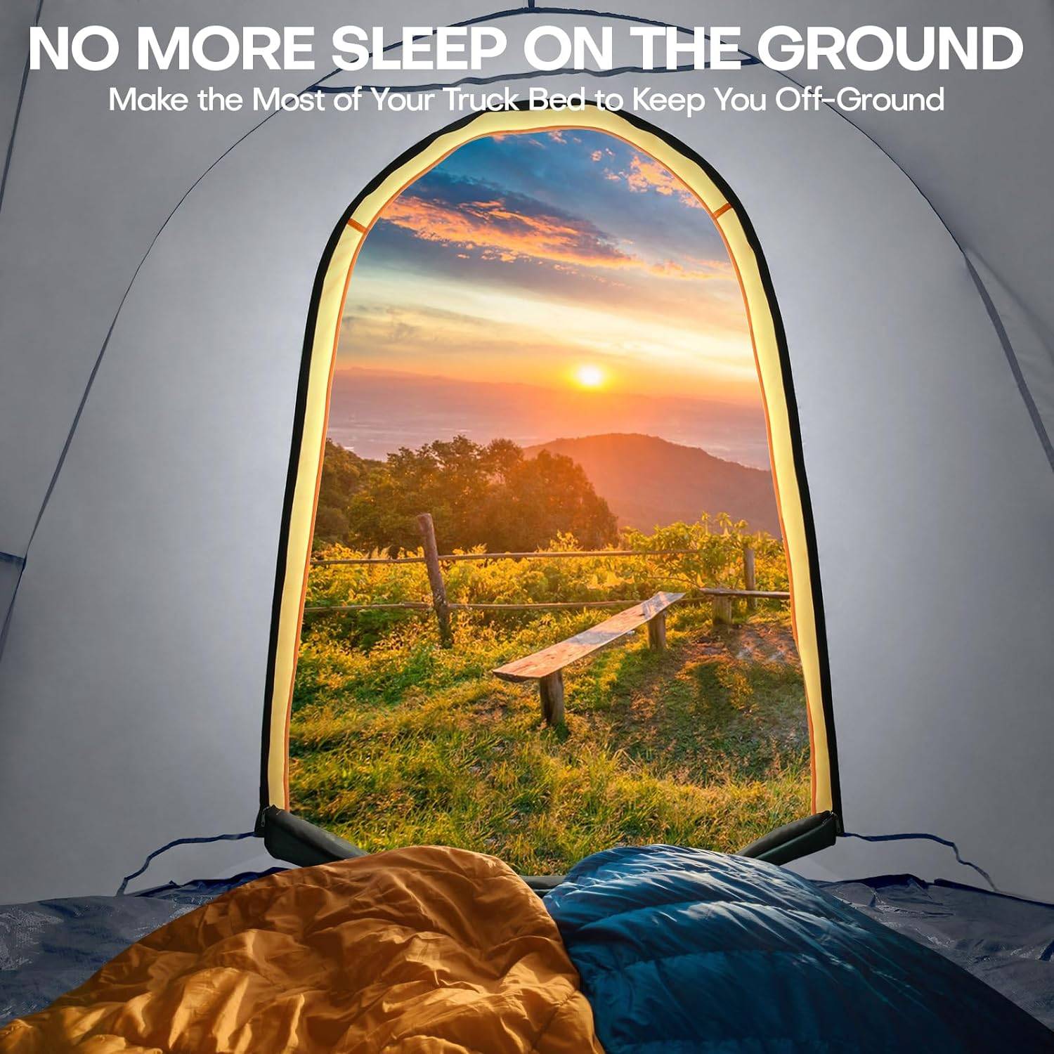 Versatile All-Season Waterproof Pickup Truck Tent for Camping and Travel Road Trip Accessories Size : S|M|L Versatile All-Season Waterproof Pickup Truck Tent for Camping and Travel Road Trip Accessories Size : S|M|L