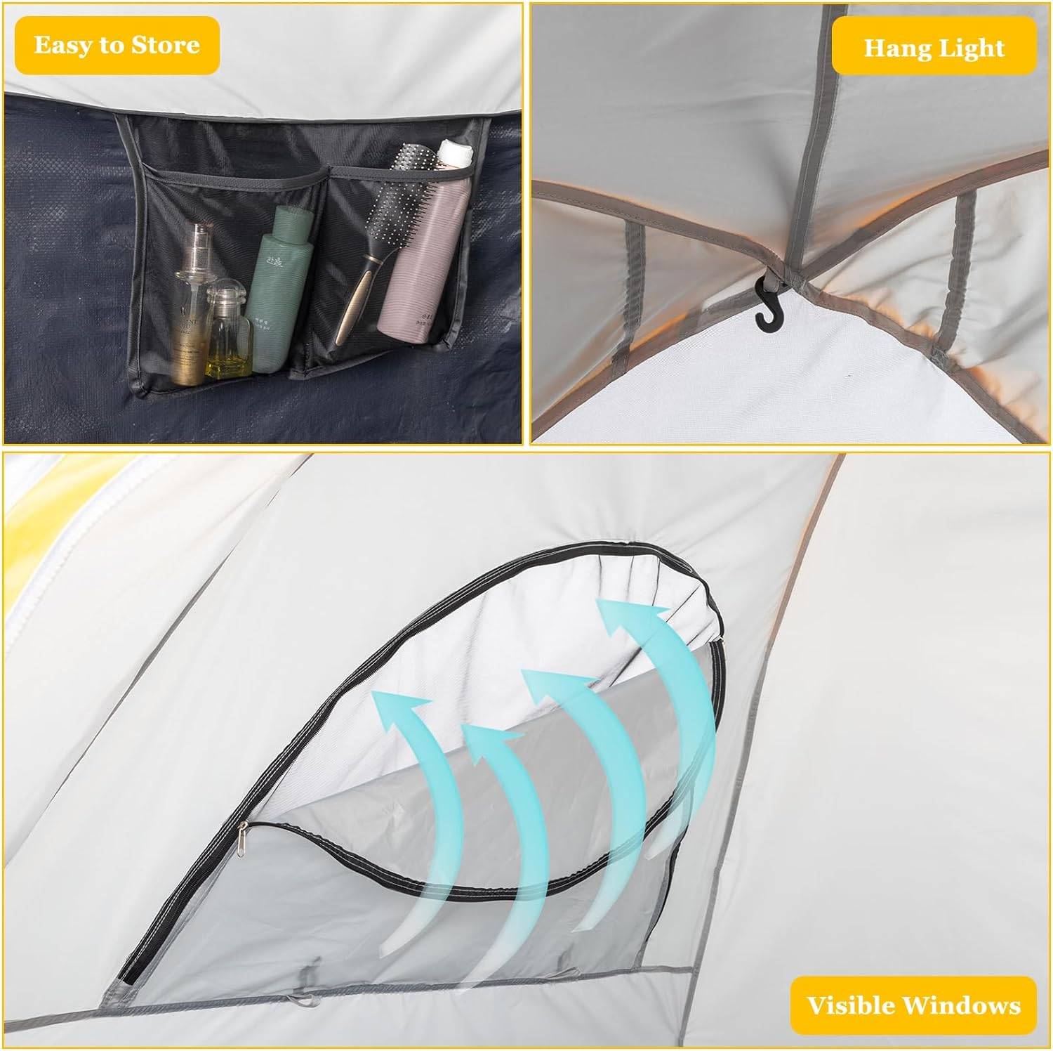 Versatile All-Season Waterproof Pickup Truck Tent for Camping and Travel Road Trip Accessories Size : S|M|L Versatile All-Season Waterproof Pickup Truck Tent for Camping and Travel Road Trip Accessories Size : S|M|L