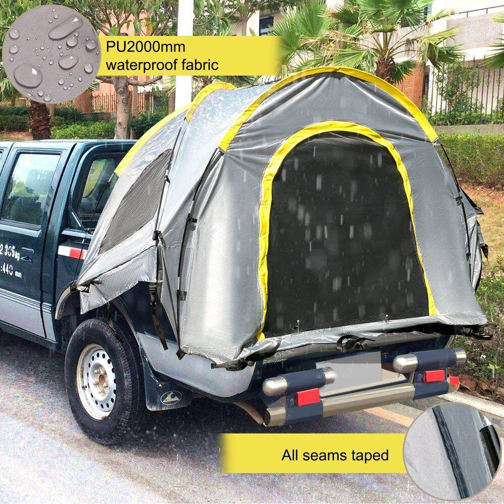 Versatile All-Season Waterproof Pickup Truck Tent for Camping and Travel Road Trip Accessories Size : S|M|L Versatile All-Season Waterproof Pickup Truck Tent for Camping and Travel Road Trip Accessories Size : S|M|L