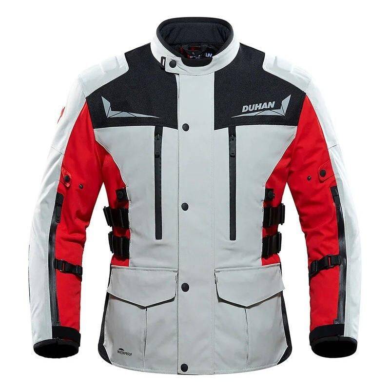 Weatherproof Heated Motorcycle Jacket Motorcycle & ATV Gear Color: Red Size: M|L|XL|XXL|XXXL Weatherproof Heated Motorcycle Jacket Motorcycle & ATV Gear Color: Red Size: M|L|XL|XXL|XXXL